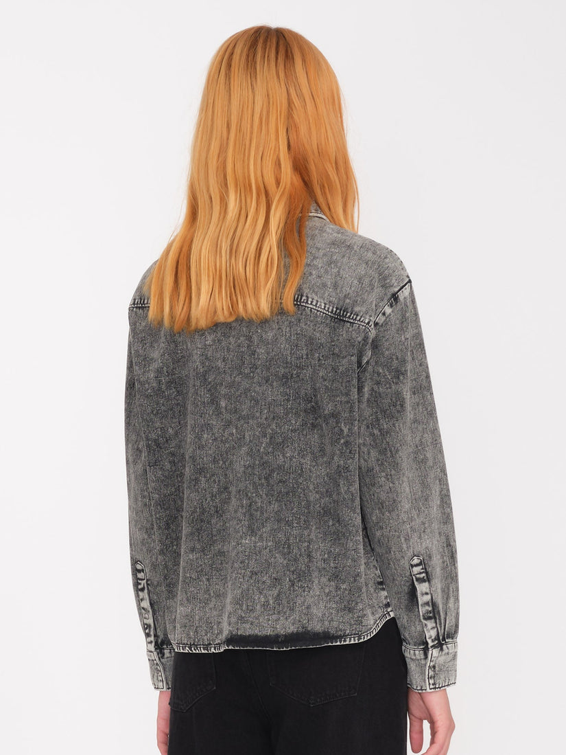ASPHALT SHIRT LS (B0512402_BLK) [B]