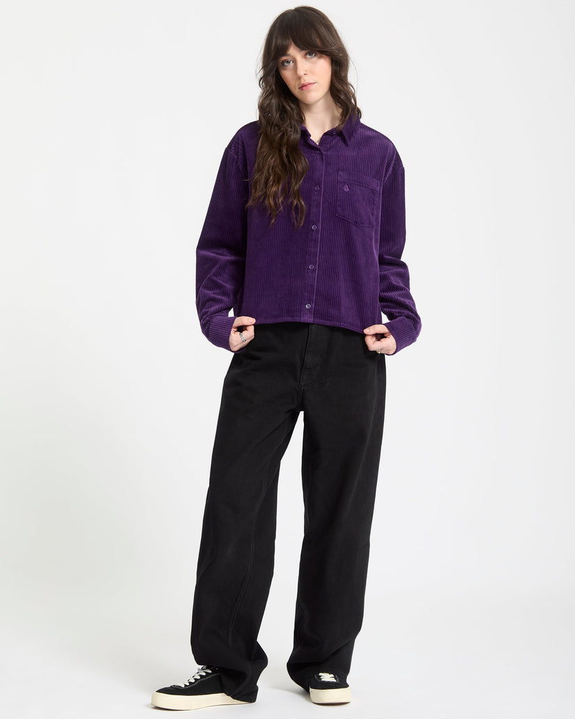Weellow Corduroy Shirt - Acai