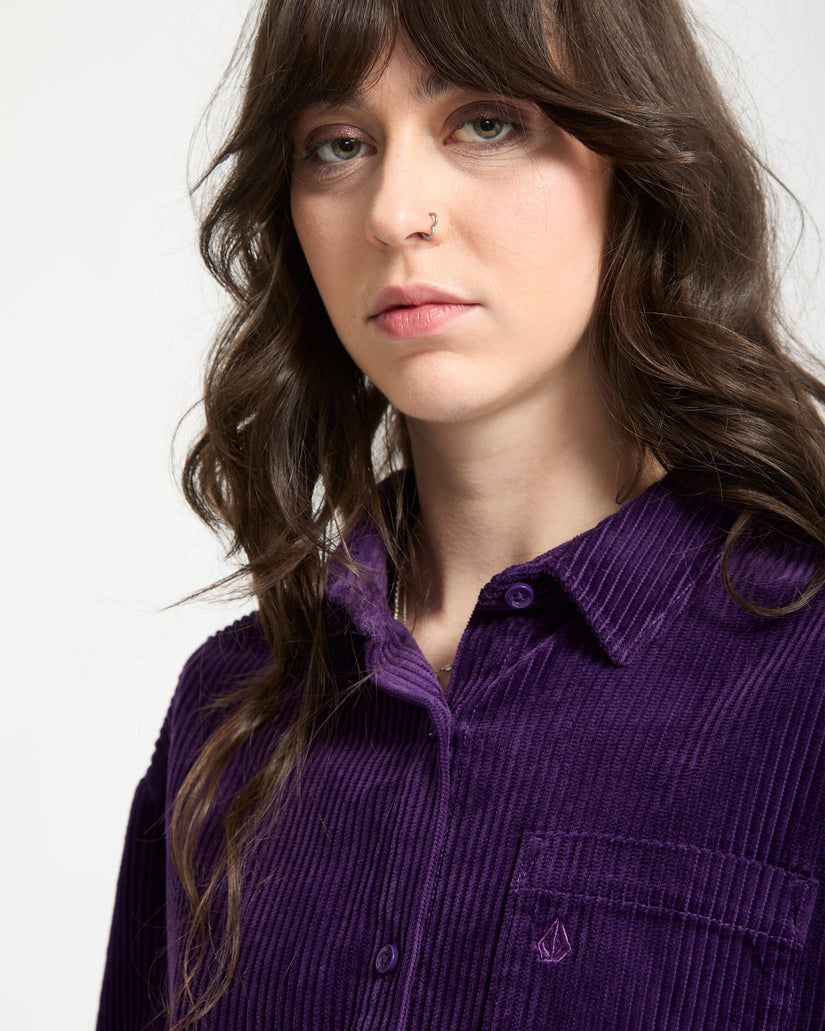 Weellow Corduroy Shirt - Acai