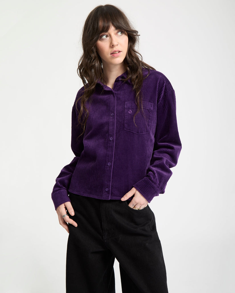 Weellow Corduroy Shirt - Acai