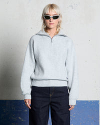 Voltrane Sweater - Bone Heather