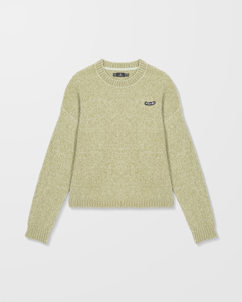 Bubble Tease Sweater - Green Tea