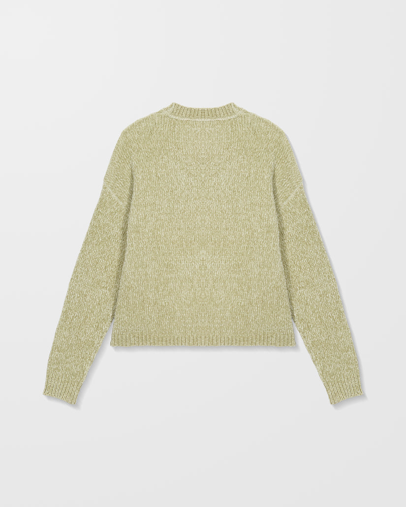Bubble Tease Sweater - Green Tea