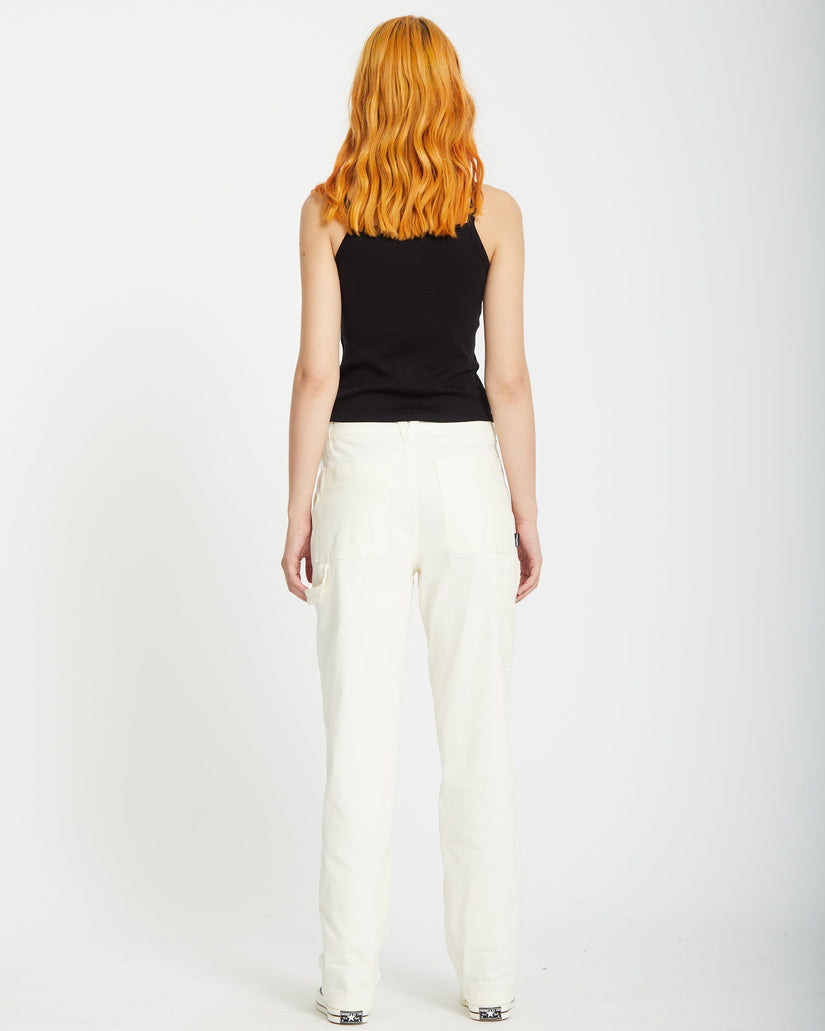 Stone Kraft Trousers - STAR WHITE