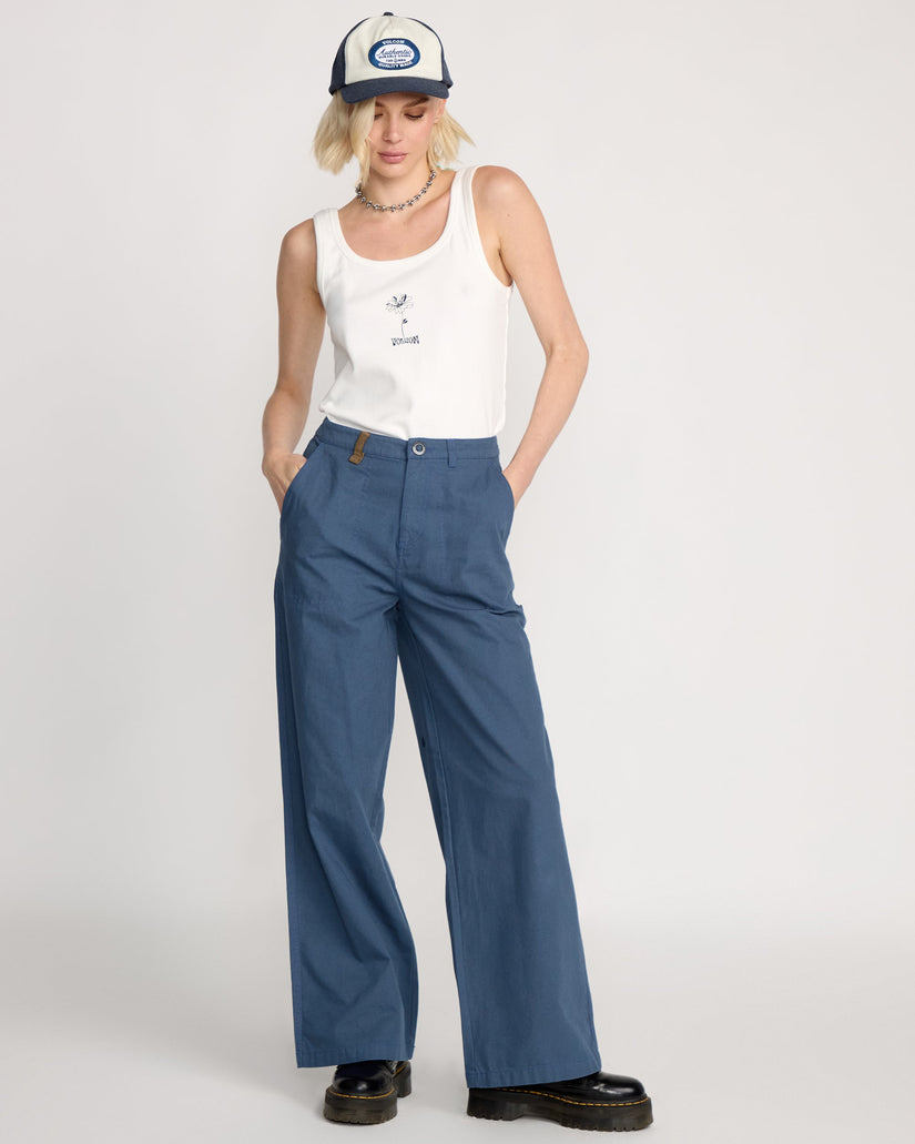 Full Cut Work Trousers - Harbor Blue