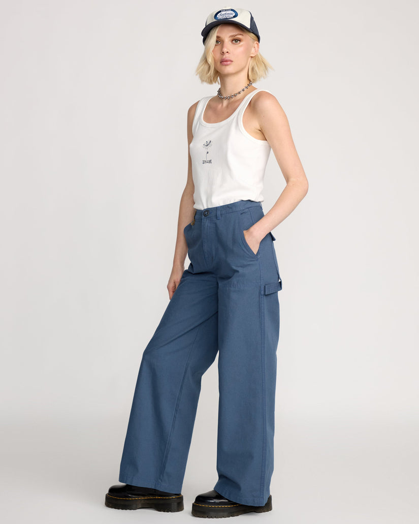 Full Cut Work Trousers - Harbor Blue