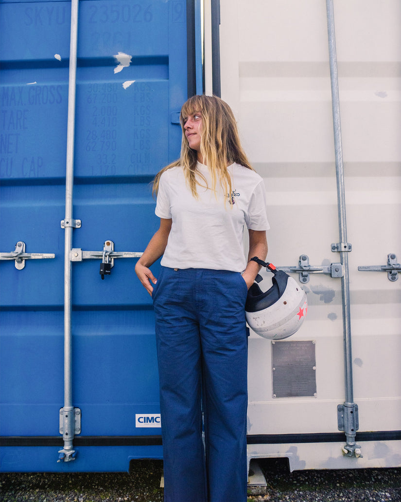 Full Cut Work Trousers - Harbor Blue