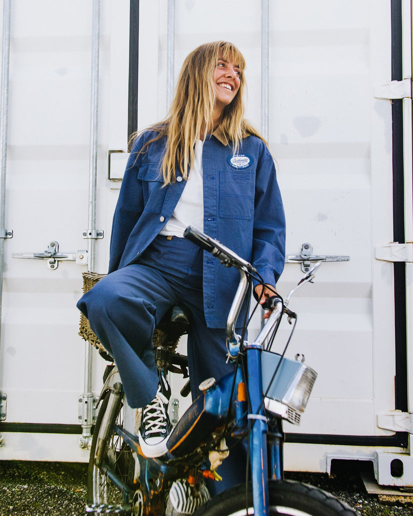 Full Cut Work Trousers - Harbor Blue