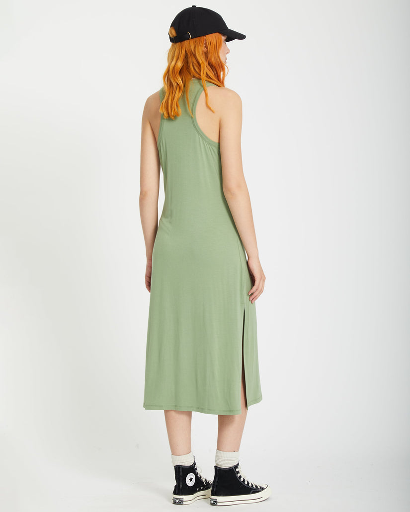 Stonelight Dress - GRASS GREEN