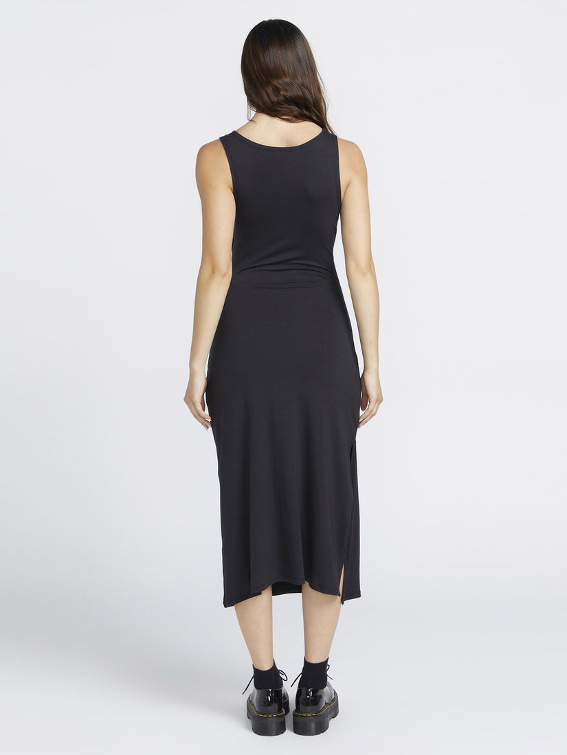 STONE LUZ DRESS (B1312402_BLK) [B]