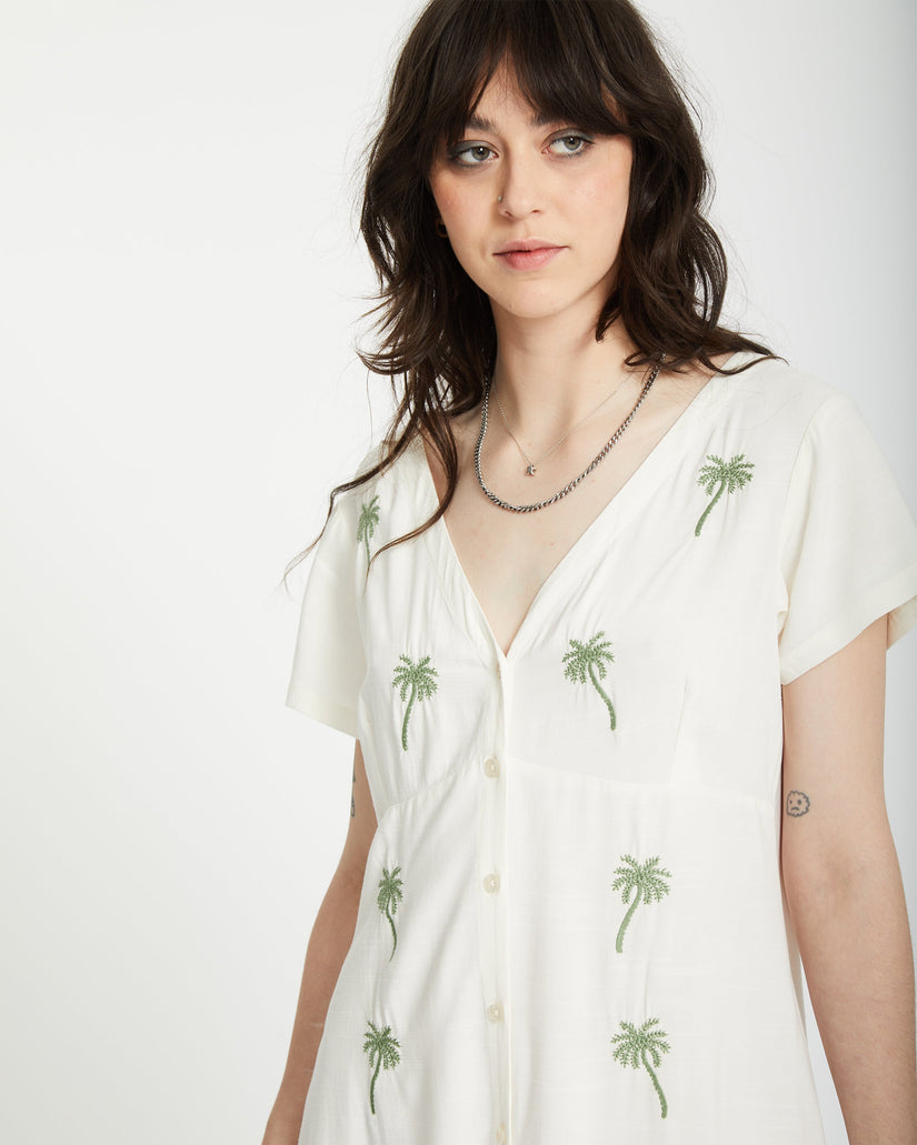 Crunk Punk Dress - BONE