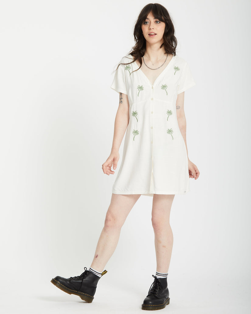 Crunk Punk Dress - BONE