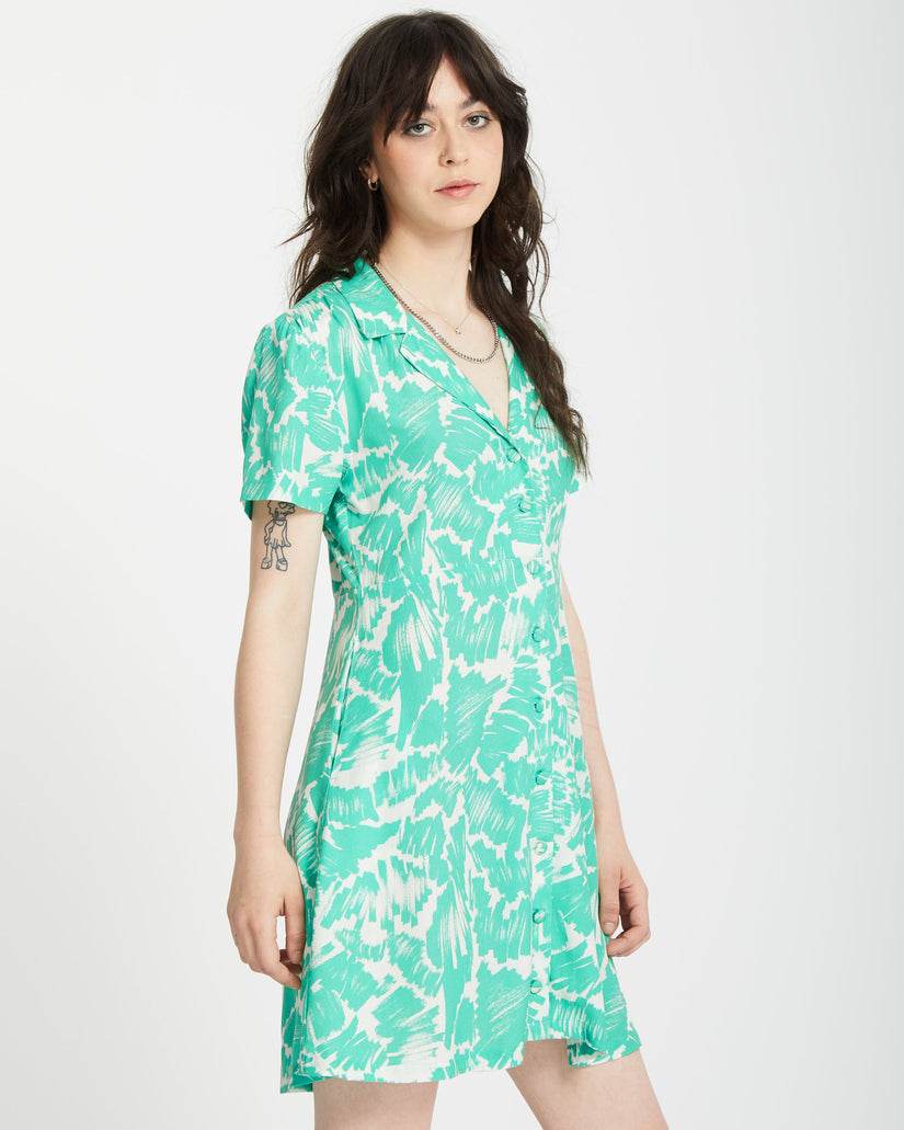 Alix Shirt Dress - JADE