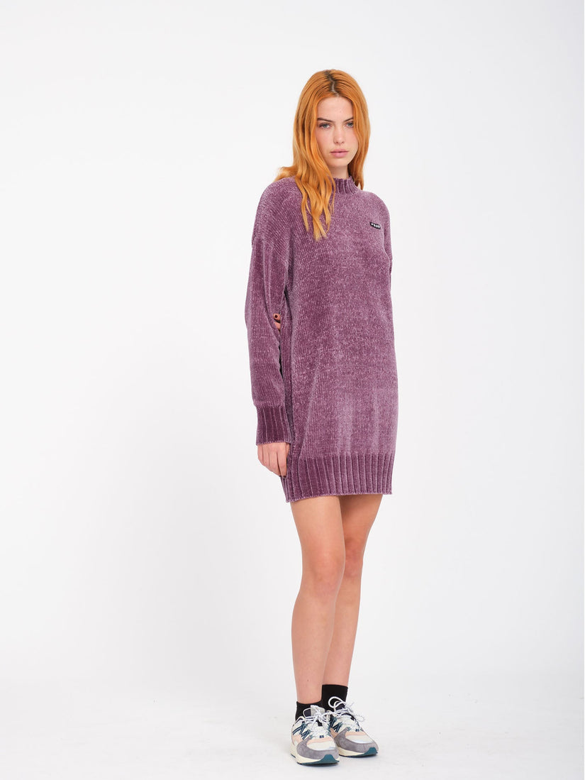 Bubble Tea Dress - Vintage Violet