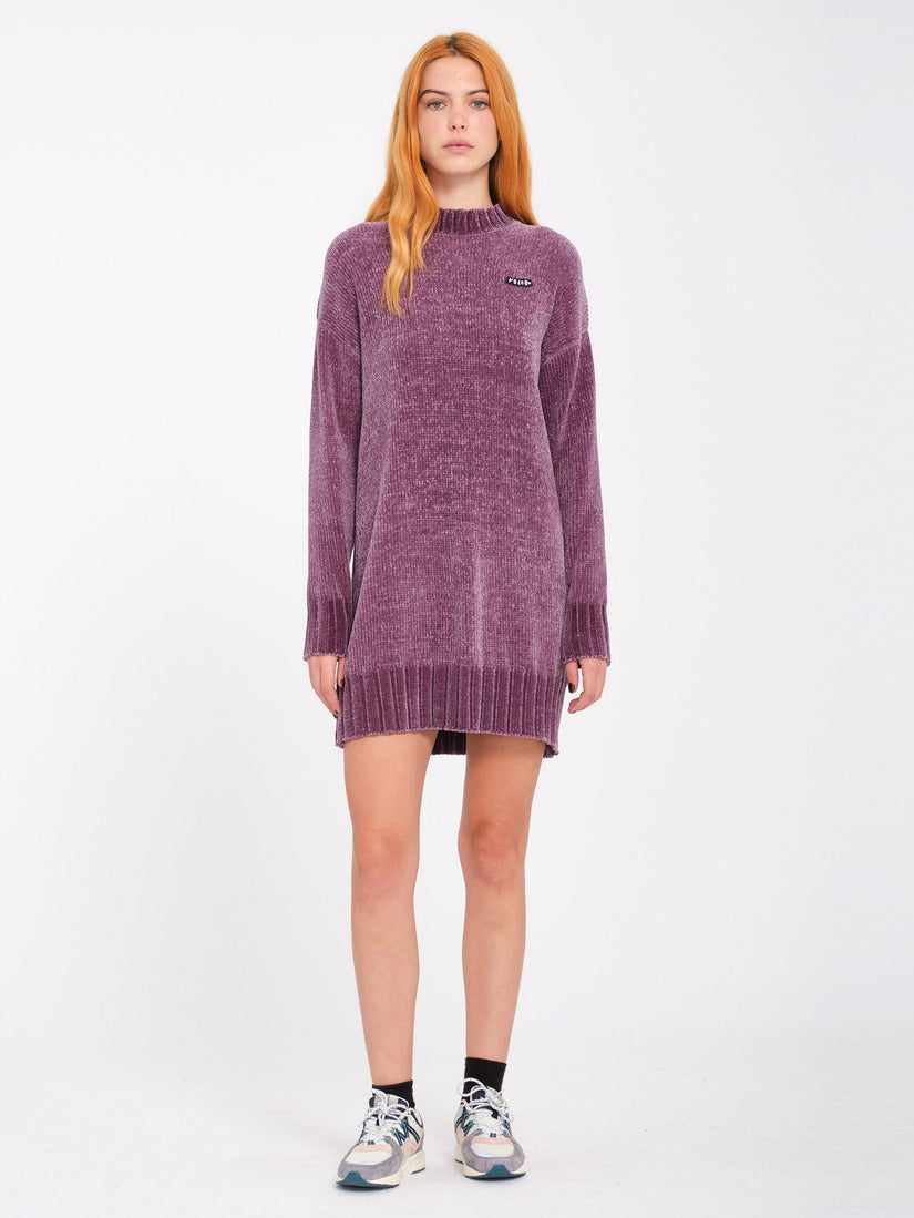 Bubble Tea Dress - Vintage Violet