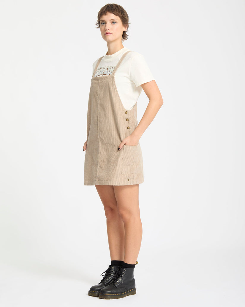 Power Chord Dress - Khaki