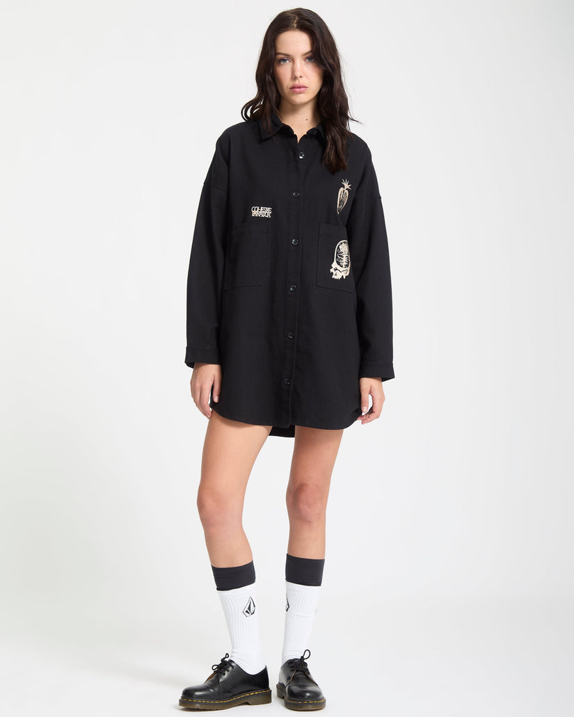 Vaderetro Dress - Black