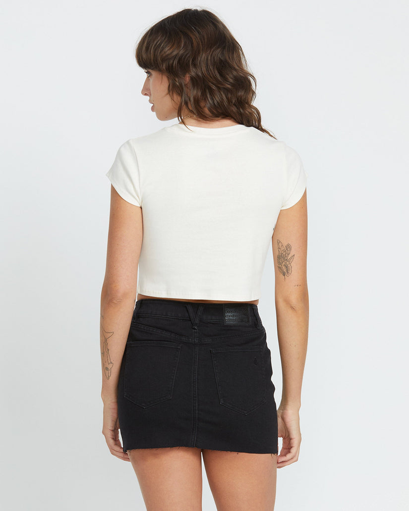Dropping In Skirt - BLACK