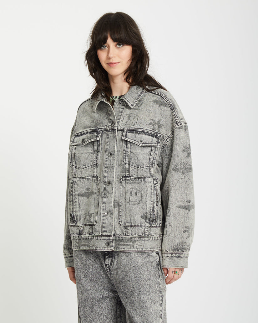 Filip Rygalski Denim Jacket - GREY VINTAGE