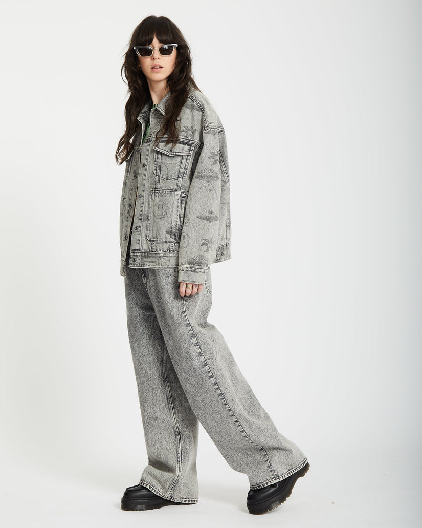 Filip Rygalski Denim Jacket - GREY VINTAGE