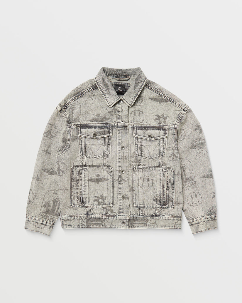 Filip Rygalski Denim Jacket - GREY VINTAGE