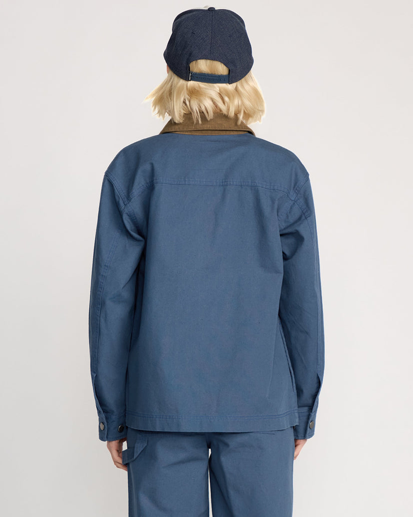 Full Cut Work Jacket - Harbor Blue