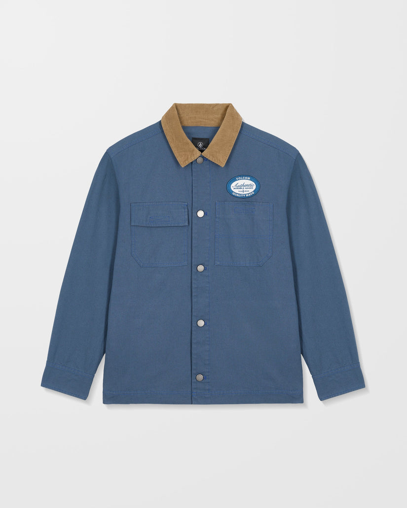 Full Cut Work Jacket - Harbor Blue