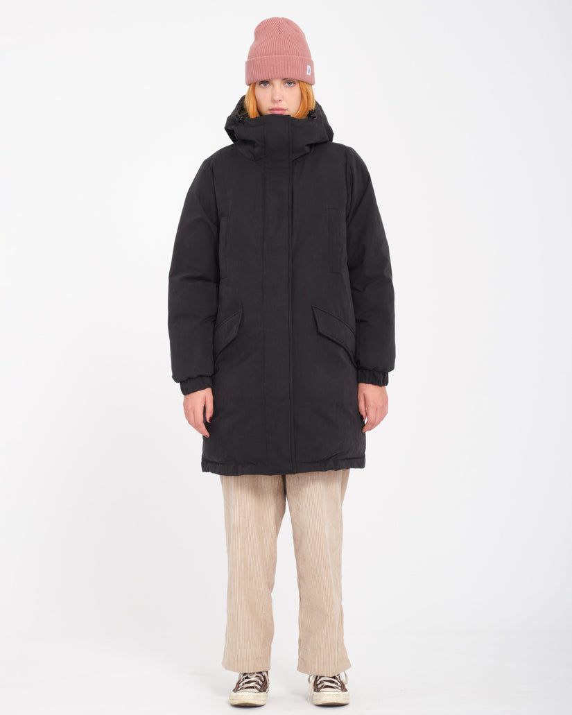 Sleepi Puff Up Parka - Black