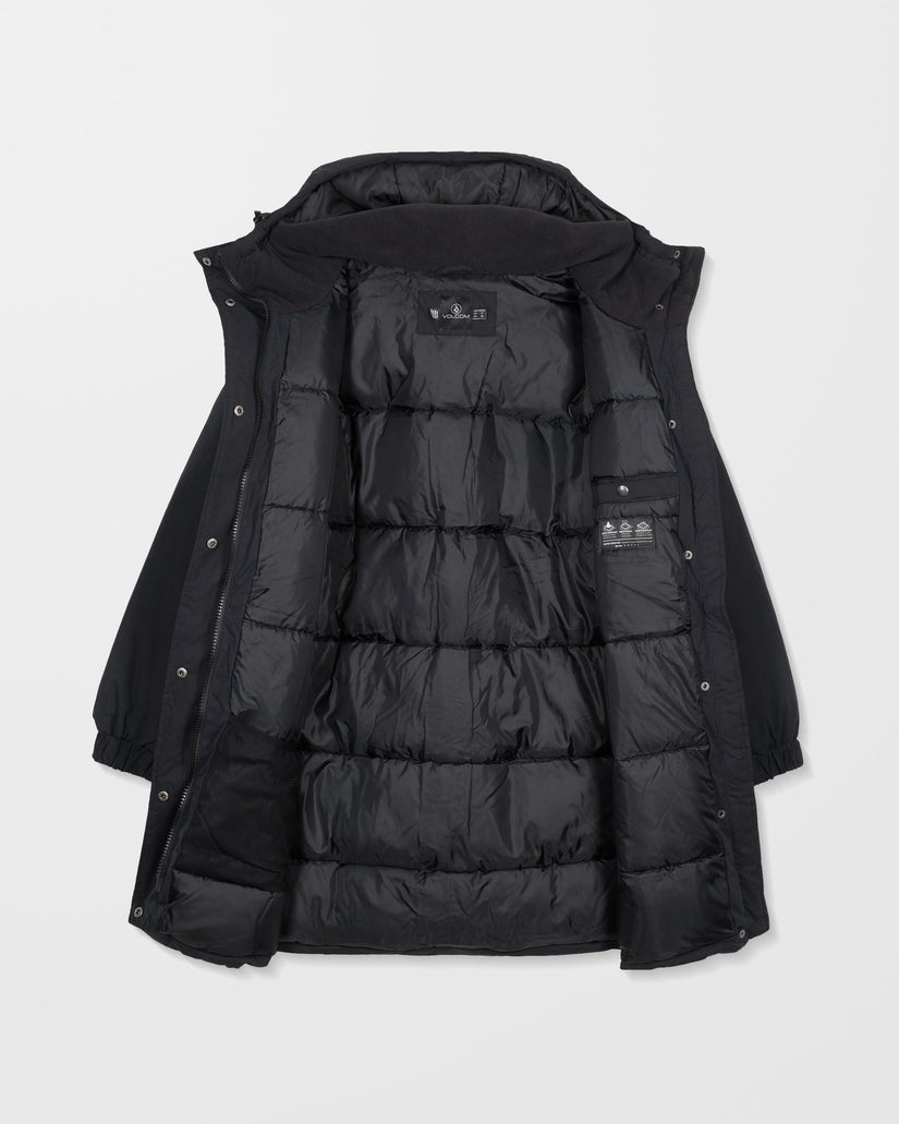 Sleepi Puff Up Parka - Black