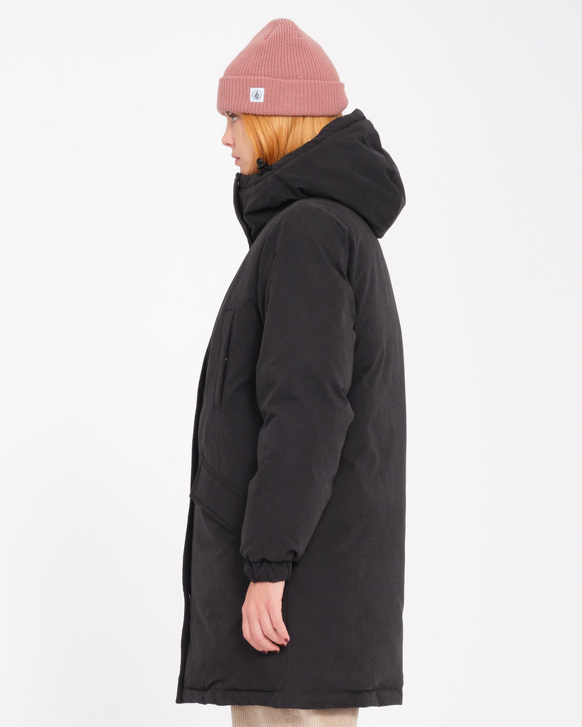 Sleepi Puff Up Parka - Black