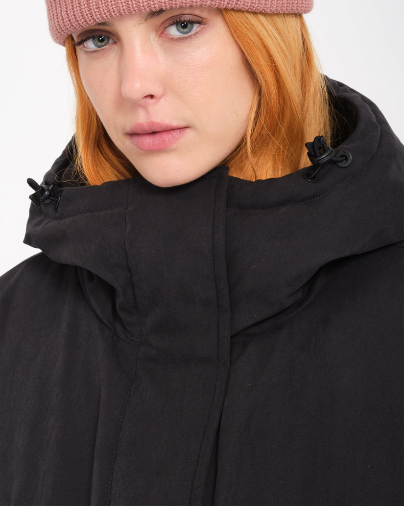 Sleepi Puff Up Parka - Black