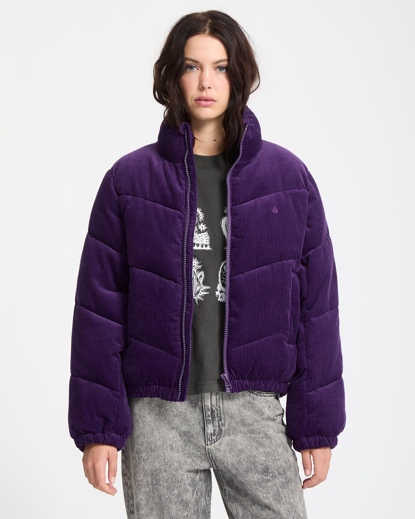 Cord'N Stone Puff Jacket - Acai