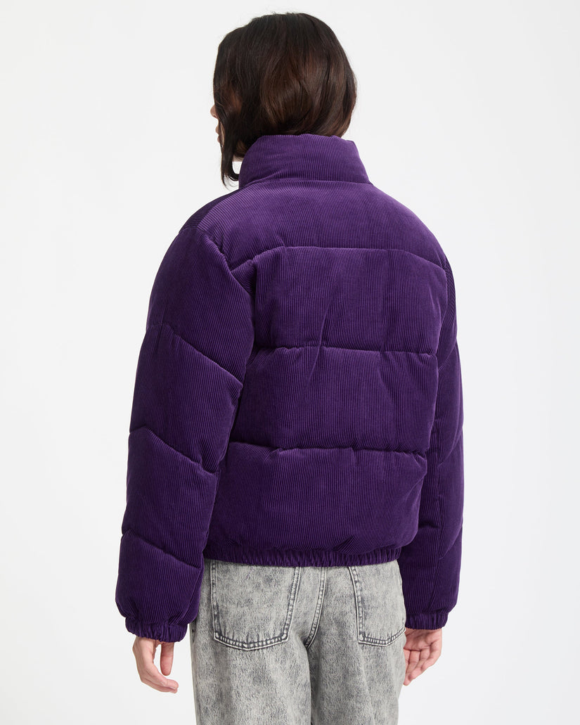 Cord'N Stone Puff Jacket - Acai
