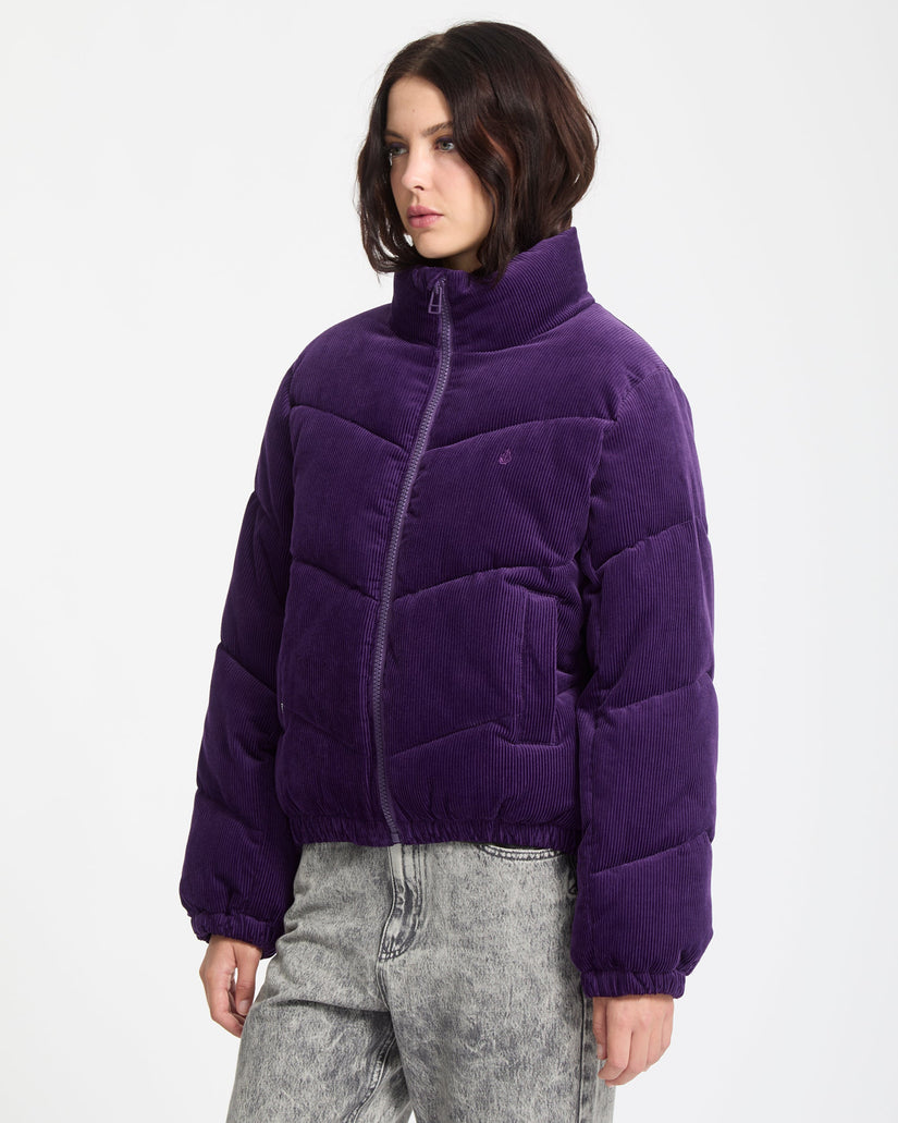 Cord'N Stone Puff Jacket - Acai
