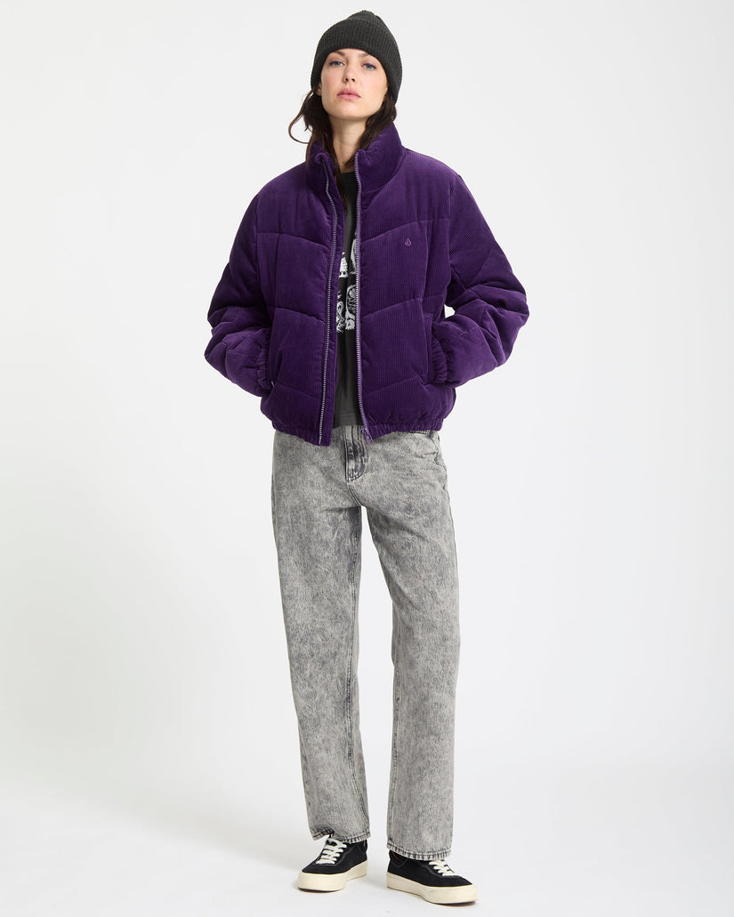 Cord'N Stone Puff Jacket - Acai