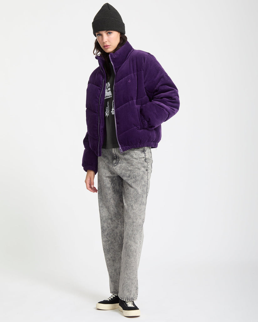 Cord'N Stone Puff Jacket - Acai