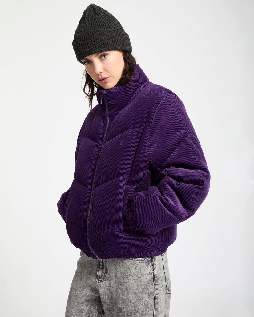 Cord'N Stone Puff Jacket - Acai