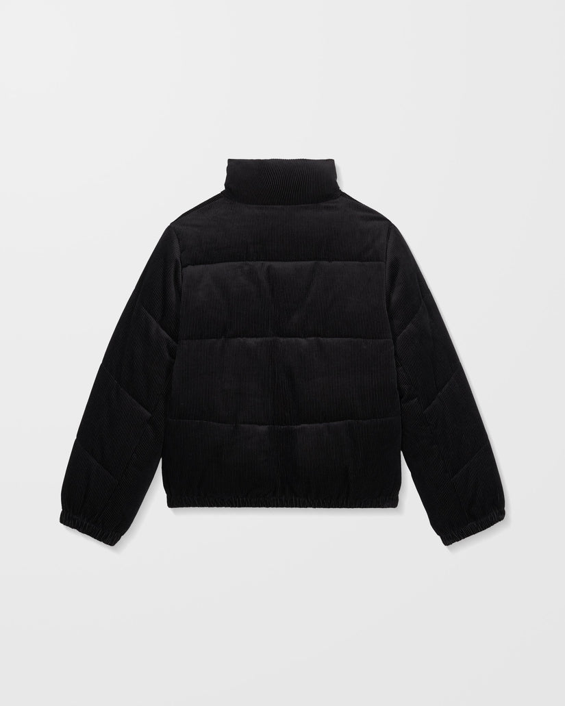Cord'N Stone Puff Jacket - Black