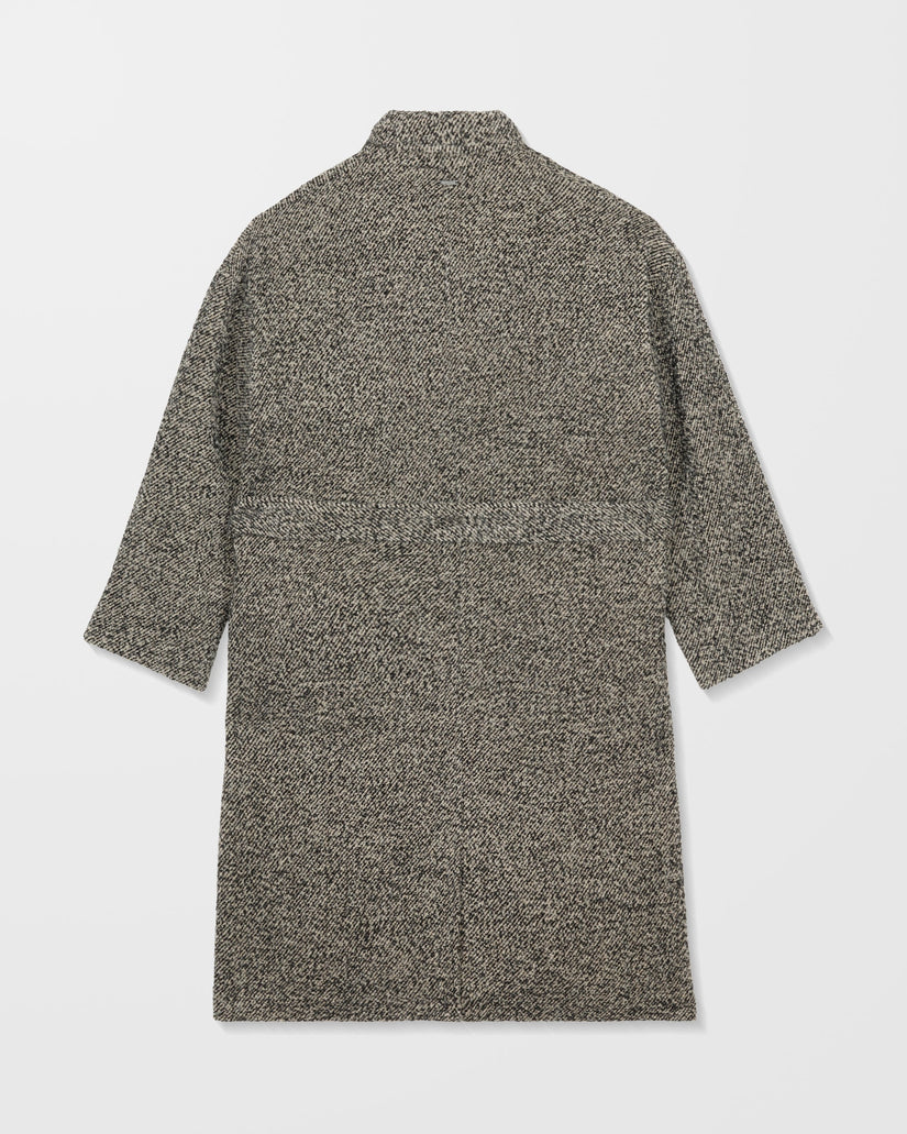 Eastcoat Coat - Black White