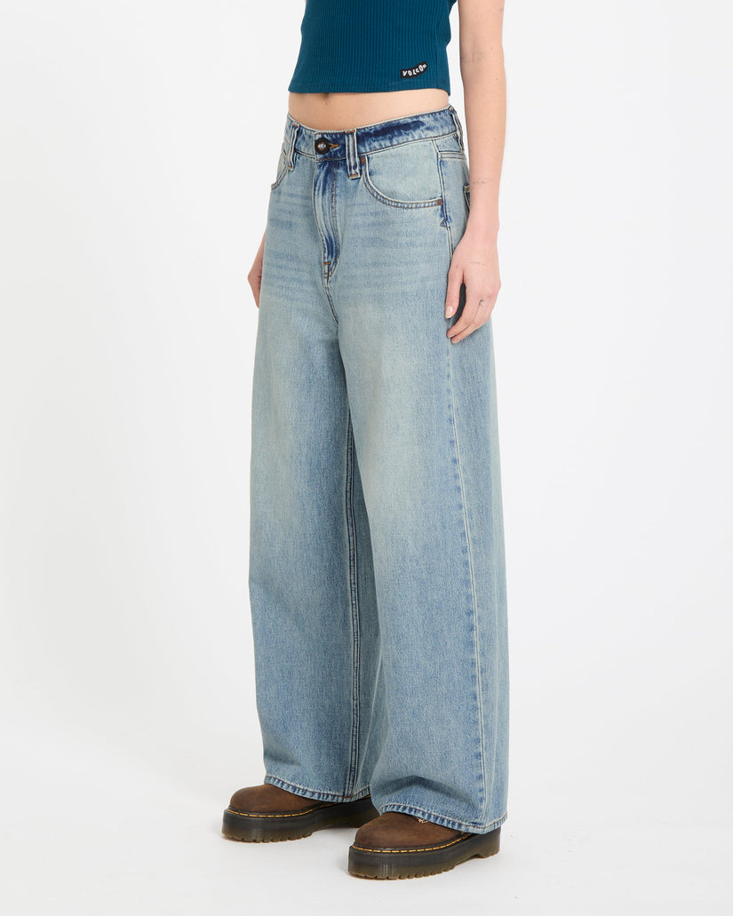 Beeggy Jeans - Dusty Blue Wash