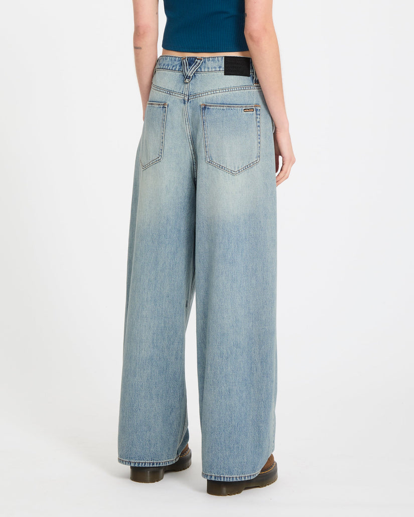 Beeggy Jeans - Dusty Blue Wash