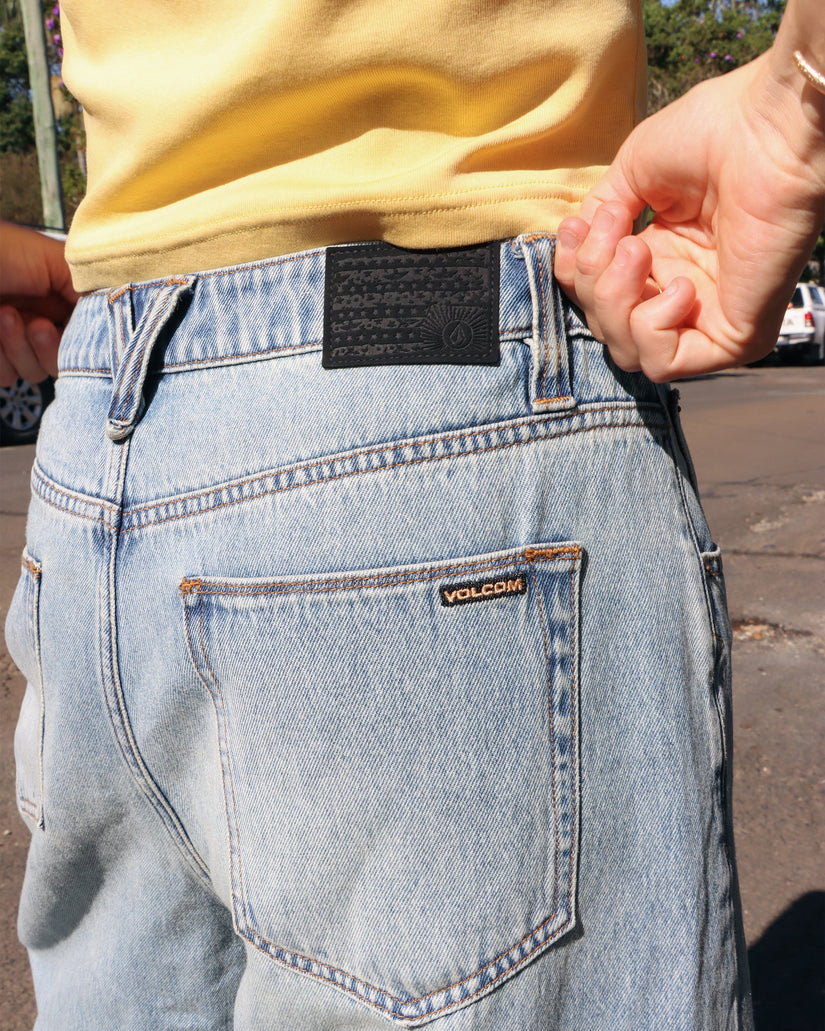 Beeggy Jeans - Dusty Blue Wash