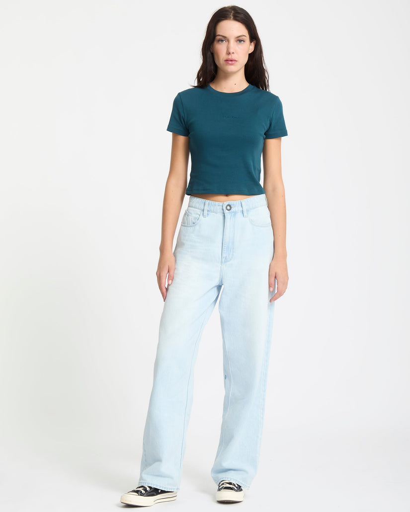 Weellow II Jeans - Bleached Aqua