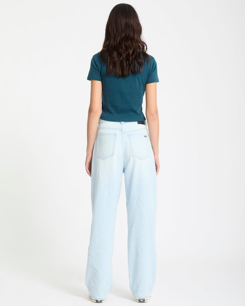 Weellow II Jeans - Bleached Aqua