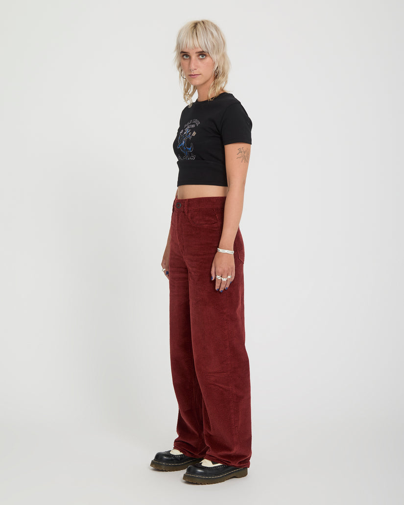 Weellow II Corduroy Trousers - Brick