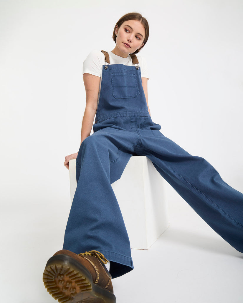 Full Cut Overall - Harbor Blue