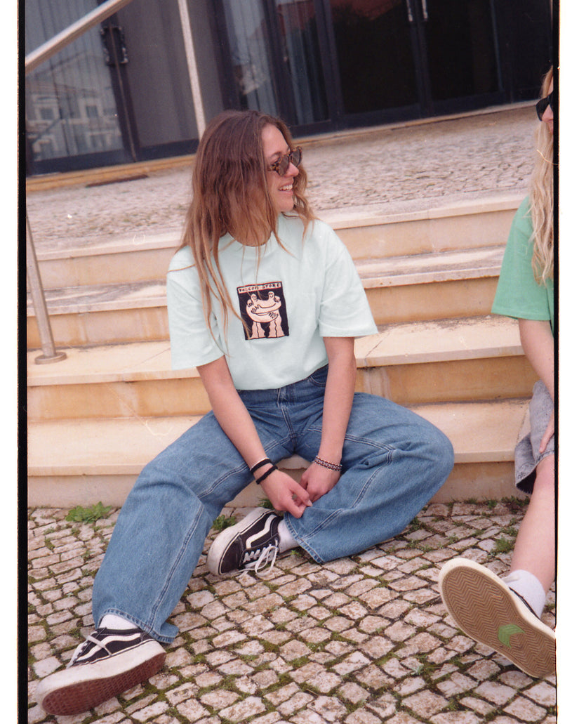 Downtown T-shirt - CLOUD BLUE