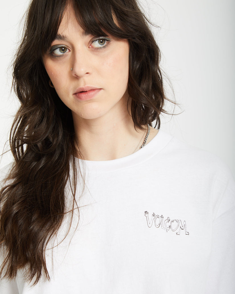 Drumstone T-shirt - WHITE