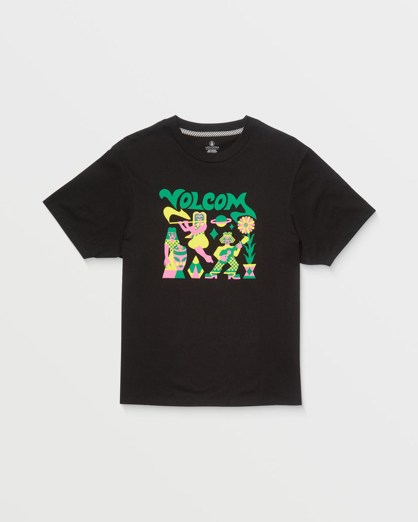 Radical Daze Up T-shirt - BLACK