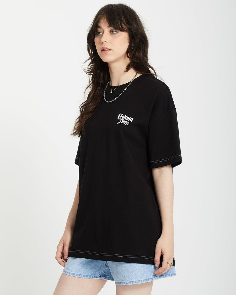 Stoneher T-shirt - BLACK